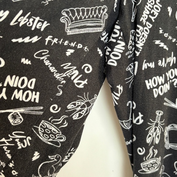 Fried’s Women’s Pajama Bottom/ Lounge Pants with All Over Print Size Large - Picture 8 of 11